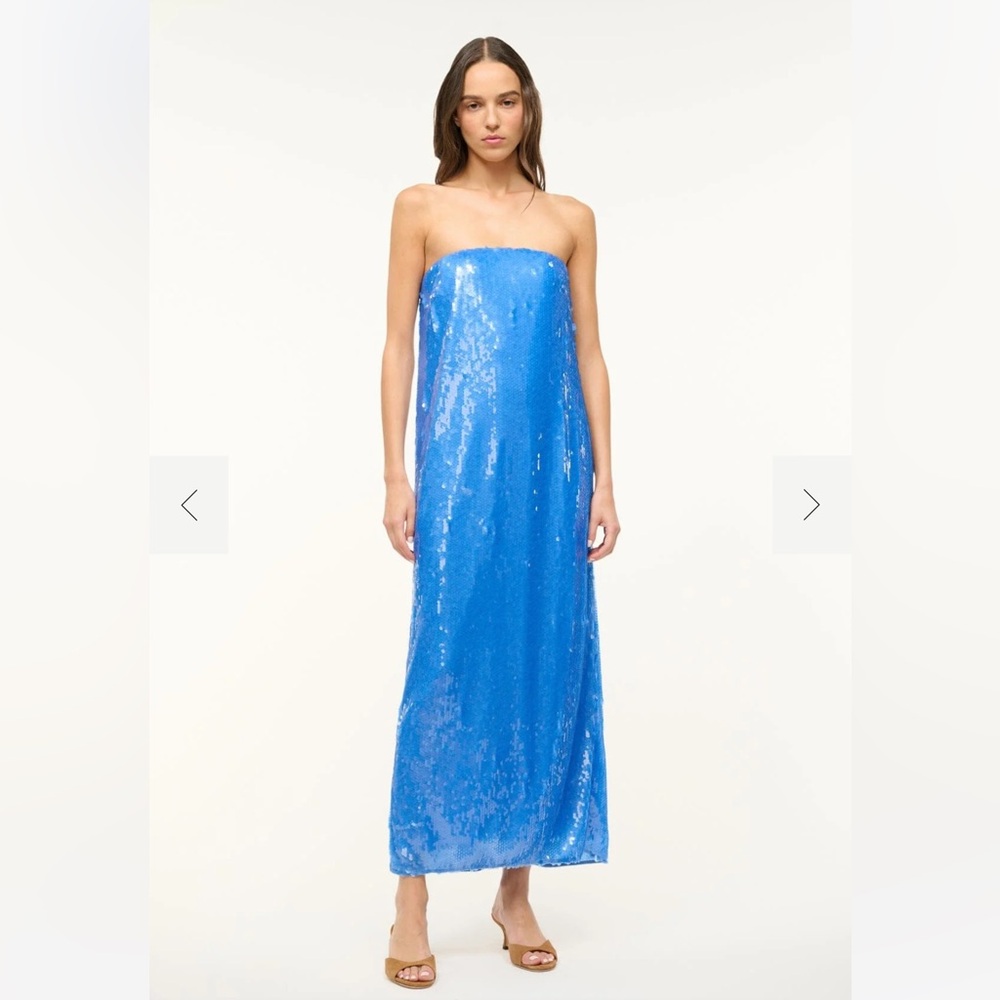 Staud Casey Dress Cornflower